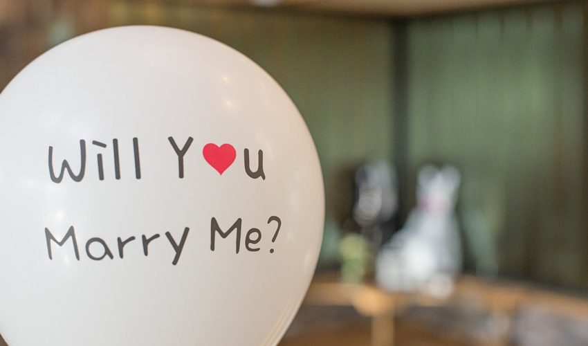 התינשאי לי- רעיונות להצעות נישואים מקוריות